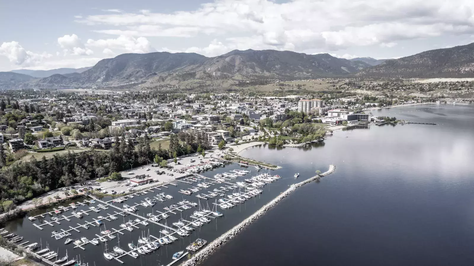 Penticton Aerial Shot 